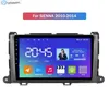 Car dvd Video Player for TOYOTA SIENNA 2010-2014 Android 10 System 9 Inch Vehicle GPS Touch Screen Head Unit with Google Map Support Multiple OSD Languages