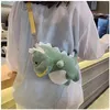 2021Plush poppen kussen dinosaurus rugzak cartoon pluche speelgoed liefde dier vakantie creatieve geschenk groothandel grote korting xz01