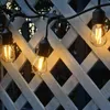 IP65 15M 15Bulbs LED Festoon String Light S14 E27 LED Bulb Fairy String Lights Outdoor Garland Light Christmas Home Decorate 211109