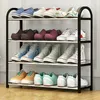 Armoire à vêtements rangement chaussures en plastique étagère à chaussures multifonction armoire légère peu encombrante organisateur utile