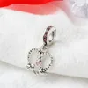 Adatto a braccialetti Pandora in argento sterling con perline di cristallo di uccello, ciondoli per gioielli europei di moda con catena di ciondoli a forma di serpente