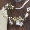 Children daisy beaded crown fashion hand made ribbon garlands jewelry pography girls hair accessories A66504281764