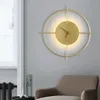 Wall Lamps Nordic Design Minimalist Background Decorative Lamp With Clock Living Room El Cafe Aisle Bedroom Bedside Kitchen