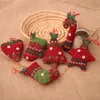 Boże Narodzenie dekoracje xmas drzewa wisiorki kreatywne boże narodzenie pończochy laski ozdoby 6 stylów lla9210