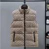 Hommes gilet de luxe porter automne hiver édition coréenne étudiant coton gilet jeunesse grand garçon manteau à capuche