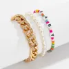 rainbow rhinestone bracelet