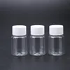2021 30 ml Duidelijke plastic kleine verpakkingsflessen pil capsule fles met schroefdop
