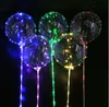 BOBO Ball LED String Balloon Light Прозрачный для Рождества Хэллоуин Свадебная вечеринка Украшение дома с аккумуляторами