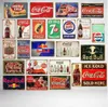 Vintage Metal Tin Signs Pour Décoration Murale Londres Paris City Sights Fer Peintures 20 * 30cm Métal Signes Tin Plate Pub Bar Garage Home DAS128