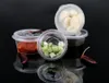 Engångsbelagd plastparti förpackning middag service smaktillsats sås snacks souffle dressing jello s cup containrar förpackning boxe1386663