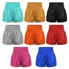 Womens High Waisted Athletic Shorts Elastic Casual Verão Split-perna Running Tênis Quick Seco Ginásio Fitness Workout Shorts Y220311