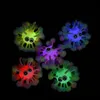 5 pollici fidget giocattolo occhio convesso riccio multi-headed polpo riccio di mare palla luminosa può essere lanciato liberamente sul dito 2060 Y2