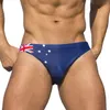 AUS UK UK US Flag Sweed Briefs Sexy Hot Gay Mens 수영복 비키니 수영 트렁크 청소년 수영복 수영복 수영복 2020 New