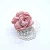 Fleurs décoratives couronnes 1 PC filles demoiselle d'honneur poignet mariage bal fête Corsage Bracelet tissu main approvisionnement accessoires