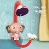 Giocattoli da bagno Gioco d'acqua per bambini Modello di elefante Rubinetto doccia Giocattolo spray elettrico Nuoto Bagno per regali per bambini 210712