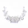 GETNOIVAS luxe diadème brillant cristal perle perles peigne à cheveux couronne mariée bandeau bandeau mariée mariage cheveux accessoire SL X0625