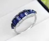 Iolite naturelle 6x4 MM forme octogonale pierre précieuse 925 Sterling Sier bague faite à la main pour les femmes bijoux de fiançailles par le fabricant