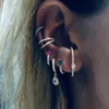 boucles d'oreilles en forme de larme