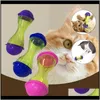 Interaktiv Toy IQ Treat Ball Smarter Pet Dispenser f￶r katter som spelar tr￤ningsbollar levererar A7RBQ FGVC5