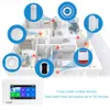 Wegwar Wifi GSM HOME SECURITY BURBLAR SMART ALARM SYSTEEM KIT TUYA 4.3 inch Touchscreen App Afstandsbediening RFID-arm uitschakelen