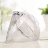 diamonds Candy Box Gift Wrap Wedding Party Home Clear Diamond Shape Transparent Plastic Case creativity food grade boxes Favor HHC7557