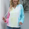 Jesienna krawat bluzy bluzy kobiety z długim rękawem Streetwear Harajuku Bluza bluza plus Size Moda Hoody Dams 210603