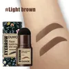 Ögonbrynsförstärkare 1Set Brow Stamp Shaping Kit vattentät långvarig naturlig form Contouring Stick Hairline Makeup7725903