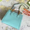 2021 sommer neue mode Totes Einzelne Schulter Messenger Handtaschen farbe schnalle bambus griff große kapazität tragbare Messenger geschenk geben empfehlung