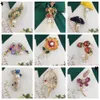 Pins 2pcs/lot del Brooch del regalo di modo della signora di fascino dell'accessorio dei monili reali d'acqua dolce poco costosi della perla