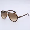 316 5000 Frauen Männer Marke Katzen Sonnenbrille Ray Top Retro Qualität Sonnenbrille Nylon Rahmen G15 Linsen Original Pakete Katze Design Ra