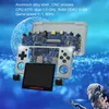 Вывод полный просмотр 3,5 "Экран IPS Linux OS RG350M Retro Game Console Metal Shell PS1 Arcade Emulator RG350 Portably Players