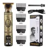 Hair Clipper Electric Razor Men Acier Head Shaver Gold avec USB Style Tools9639239