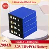 LIITOKALA 3.2V 200AH LIFPO4 BATÉRIO LITHIUS 600A 3C DRAGO ALTA PARA O DIY 12V 24V 48V Solar Inversor Veículo elétrico Carro de Golfe M6