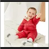 Mantel Oberbekleidung Baby Baby Kinder Mutterschaft Drop Lieferung 2021 Kinder Niedliche Daunen Onepiece Kleidung für Jungen und Mädchen 201030 Inejh
