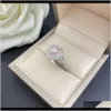 Paar ringen sieraden drop levering 2021 shipais verkopen hart-vormige ring koperen platina luxe set hand ornamenten NWP2X