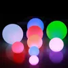 LED Işıklar Gece Lambası 3D Büyülü Ay Küresel Lambaları Ay Işığı Fener Masası Akşam Top Lambası USB Şarj Edilebilir Ev Dekorasyon Için 16 Renk Kademesiz