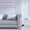 Modern LED golvlampa RGB hörn ljus Färgglada sovrum matsal atmosfär belysning med fjärrkontroll