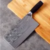 CHUN 8 inch Chinese Knife Butcher Chopper 7Cr17mov Stainless Steel Meat Cleaver Vegetable Cutter Kitchen Chef