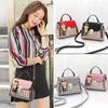 HBP Non alla moda Piccolo borsa da donna Korean Girl Girl Swo Spalla a scacchi a scacchi Sport Sport quadrati.0018