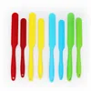 Cake Cream Butter Spatula Tool Long Handled Butter Knife Mixing Batter Scraper Spoon Brush Food Grade Silicone Baking Cook Tools Bakeware YFA3074