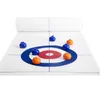 Party Favor Boll Tabletop Curling Game Inomhus Utomhus Skola Shuffleboard Mini Portable Gift Interactive Training Kids Adults Family Travel