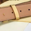 12 Color 2021 Belts for jeans Luxury Design Women needle buckle Fashion Letters Plaid Print Golden belt party favors with box size 100-125CM