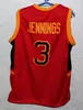 heren BRANDON JENNINGS #3 OAK HILL HIGH SCHOOL Basketbal Jersey Demonen Retro Custom Throwback Fan Sport Jersey Kleding