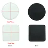 Sublimation Blank Pad Coaster Party Gift Transfert de chaleur thermique Round Squal Cup Coasters Mat 10 * 10cm HH21-285