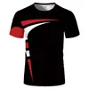 Графическая футболка лета 3 3D цифровая мода с коротким рукавом стройная удобная мужская и женская спортивная футболка оптом