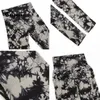 Chrleisure Tie Dye Leggings Sport Kvinnor Fitness Sexig Hög Midja Yoga Byxor Färgglada Sport Tights Running Workout Gym Clothing Outfit