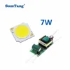 Lichte kralen cx st High lumen 110lm/w 3W 5W 7W 10W 12W COB-chip LED-driver voeding AC 90-265V Input voor down bulb fabriek