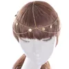 Coiffes mode bohème métal coiffes chaîne bandeaux cheveux bijoux front bandeau pièce accessoires de mariage diadème couronne