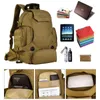 40L Tactical Rugzak 2 in 1 Military Taille Pouch Army Rucksack Backpack Molle Outdoor Sport Bag Mannen Camping Wandelen Klimbakkers Tas Q0721