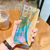 Colorful Laser Cases For Samsung S21 Ultra S20 FE S10 Plus A52 A72 A32 A51 A71 A31 A12 Note 20 10 Pro Clear Soft Cover